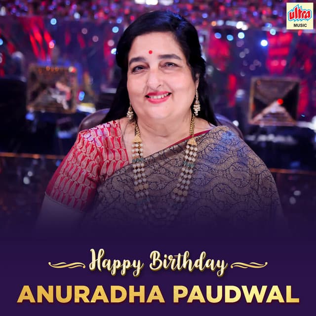 Happy Birthday Anuradha Paudwal - Anuradha Paudwal
