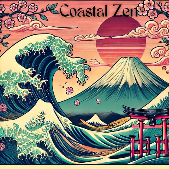 Coastal Zen: Peaceful Meditation with Japanese Sea Sounds - Japanese Zen Shakuhachi