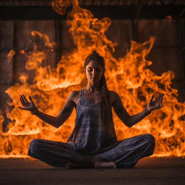Yoga Flame: Fire Zen Symphony - Easy Sunday Morning Music