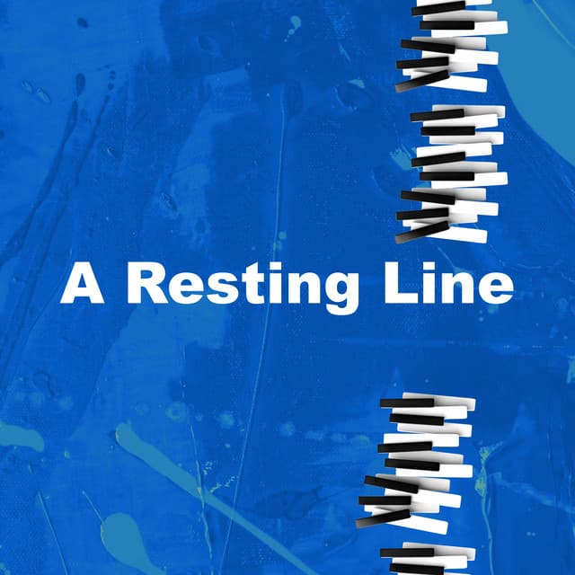 A Resting Line - Piano Keys