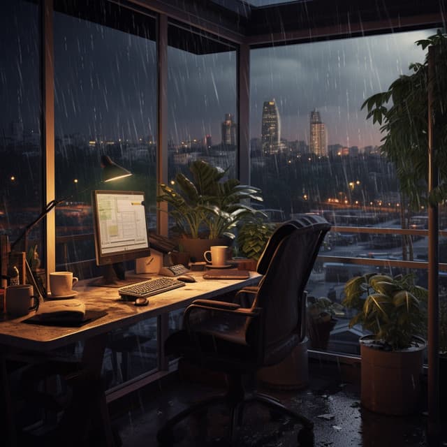 Rain Pulse: Productive Work Vocal Inspirations - Rain Mood