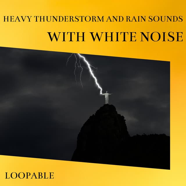 Heavy Thunderstorm and Rain Sounds , Loopable - Nature Thunderstorm