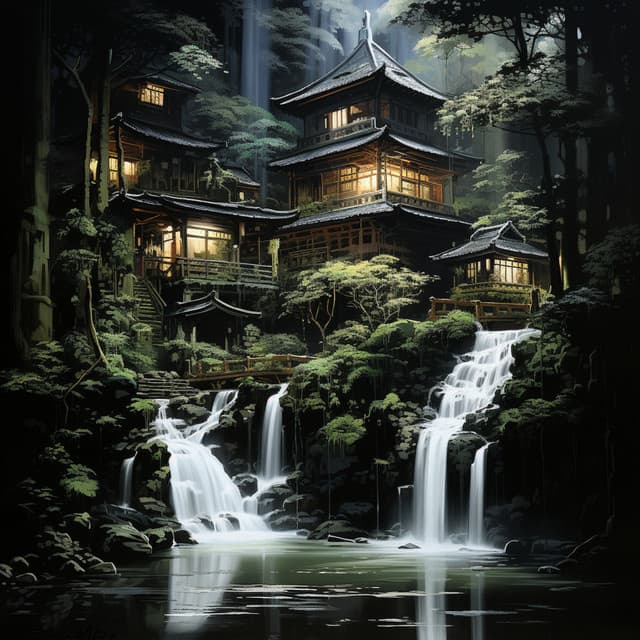 Serenidad En Cascada: Corrientes Musicales Meditativas - Ambiente 11