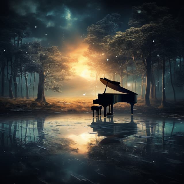 Odisea Oceánica: El Piano Pinta Melodías En Lienzos Azules Profundos - Juguetes para piano