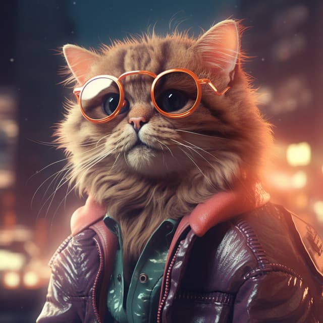 Lofi Cat Cuddle: Soft Sounds - Instrumental Core