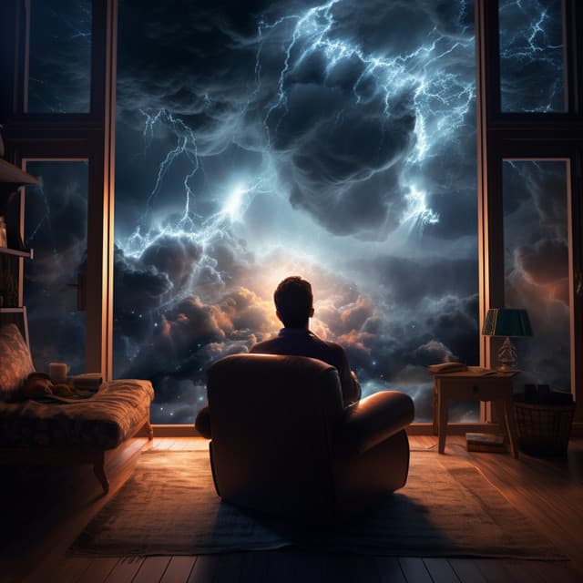 Thunder Embrace: Gentle Relaxation Rhythm - Mind of Peace