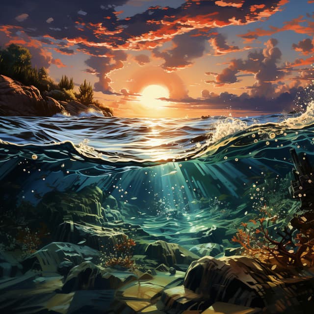 Himno De Días Productivos Oceánicos: Música Para Aliviar El Estrés - Universo de frecuencias vegetales