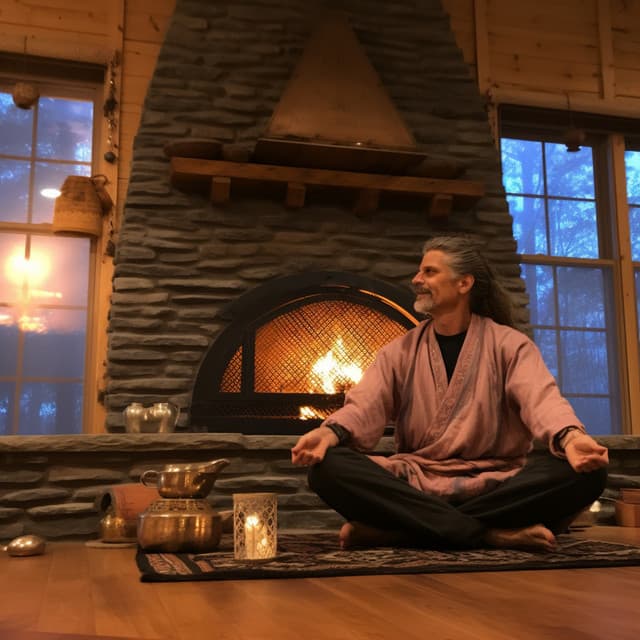 Armonía De Las Brasas: Meditación Junto Al Fuego - Consorte de estimulación cerebral