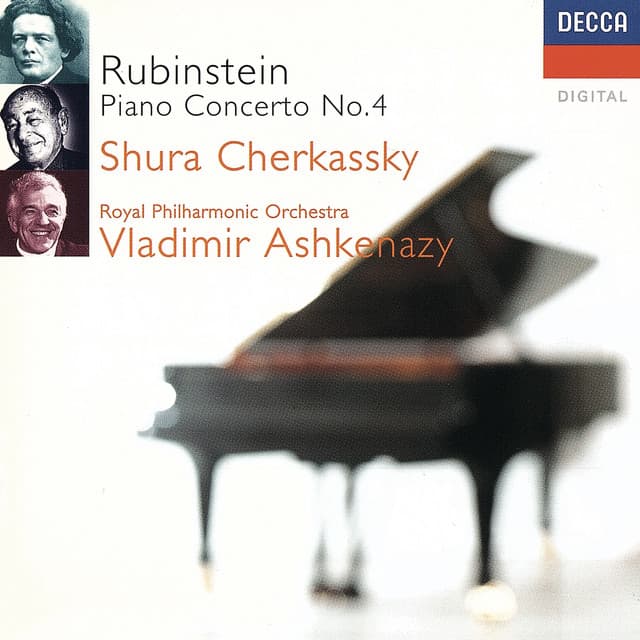 Rubinstein: Piano Concerto No. 4 etc - Shura Cherkassky