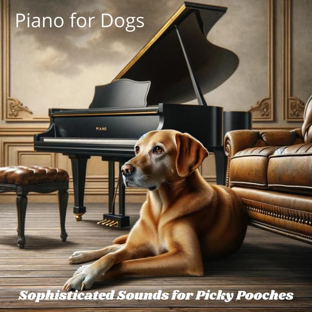 Sophisticated Sounds for Picky Pooches: Classy Canine Jazz, Elegant Tunes, Relaxing Melodies for Dogs - Piano Music!