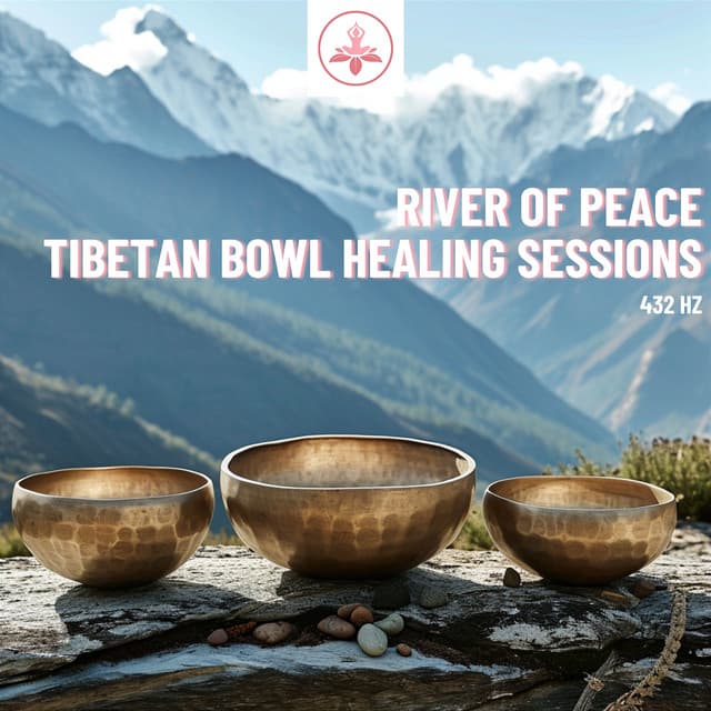 River of Peace: 432 Hz Tibetan Bowl Healing Sessions - The Time Of Meditation