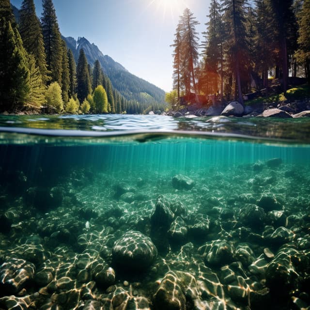 Sinfonía Del Sueño Del Agua: Sonidos Nocturnos Calmantes - Música para Dormir Con Relajantes Sonidos de la Naturaleza