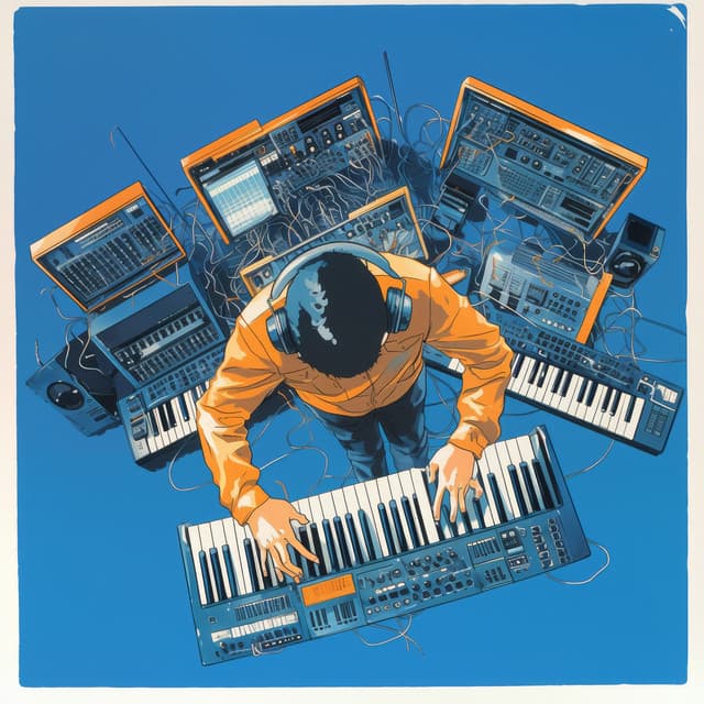 Piano Tempest Showers: Celestial Playground Fantasia - Piano Calm