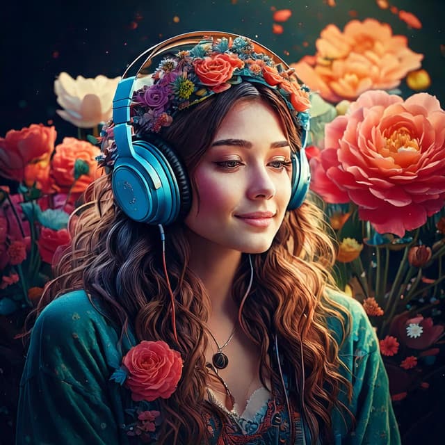 Lofi Flow: Gentle Musical Tones - Binaural Healing Tones