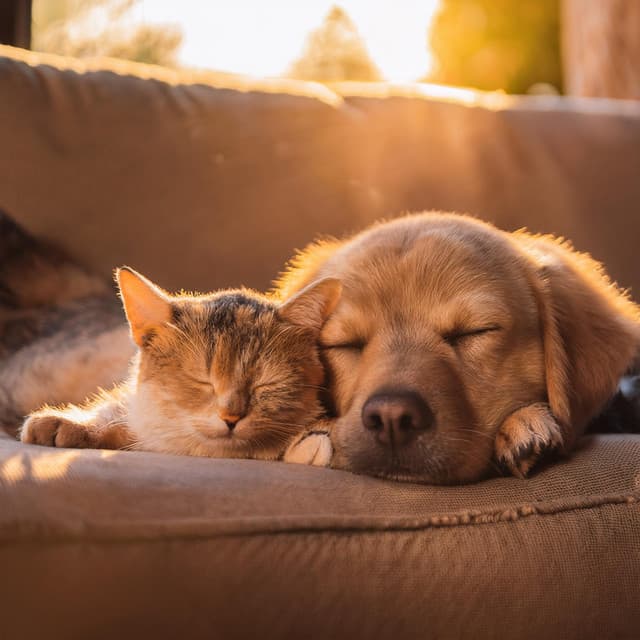 Tiempo Silencioso: Ritmos De Hip Hop Para Mascotas - Entrenamiento de ondas cerebrales de tonos isocrónicos