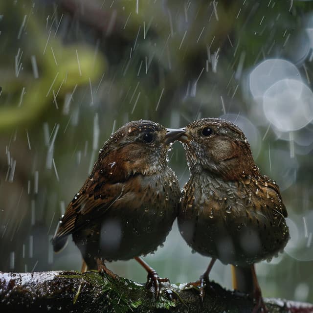 Gentle Rain and Birds in Binaural Nature Harmony - X.L.T
