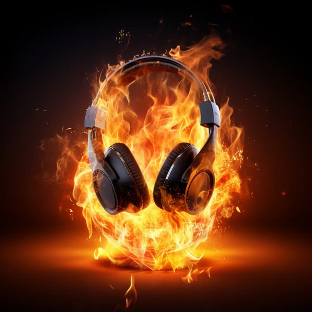 Fires Echo: Rhythmic Blaze Cadence - The Sacred Cosmos