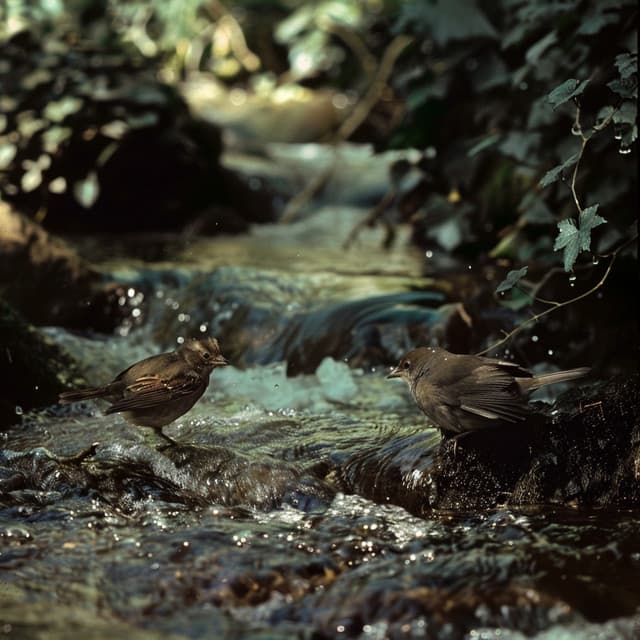 Serene Binaural Nature Ambience with Birds and Creek - NORDIC NATURE