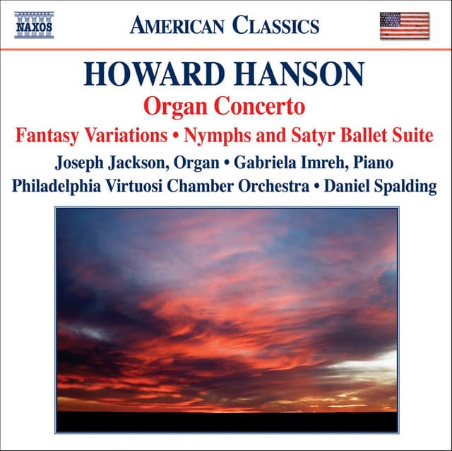 Hanson: Concerto for Organ, Harp and Strings / Nymphs and Satyr - Howard Hanson