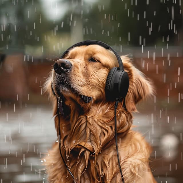 Dogs Rain Comfort: Music for Canine Relaxation - Music For Dog Relaxation