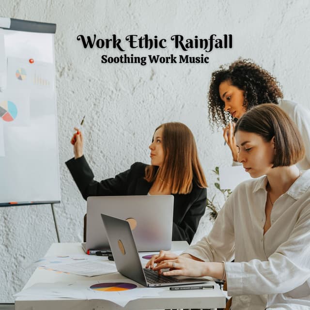 Work Ethic Rainfall: Soothing Work Music - Rain and Heavy Thunderstorm Sounds