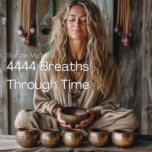 4444 Breaths Through Time: Tibetan Bowl Journeys - Soothe My Mind
