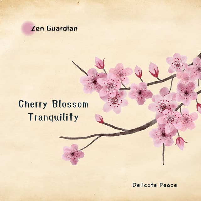 Cherry Blossom Tranquility: Delicate Peace - Zen Guardian