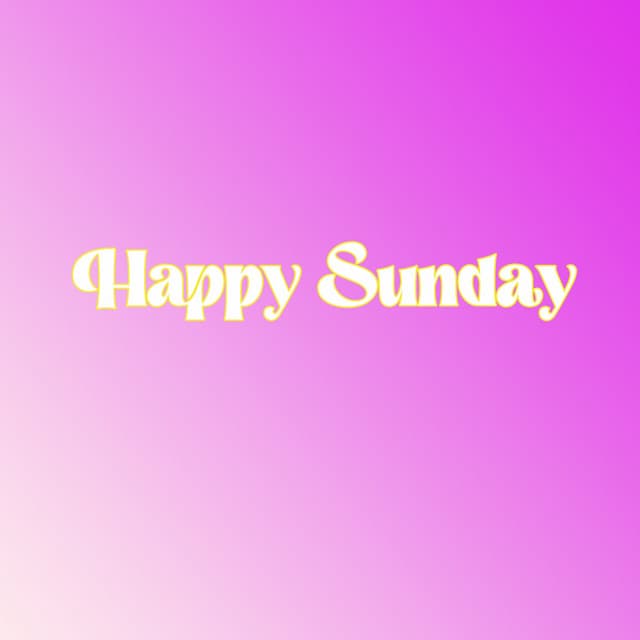 Happy Sunday - DJ Master