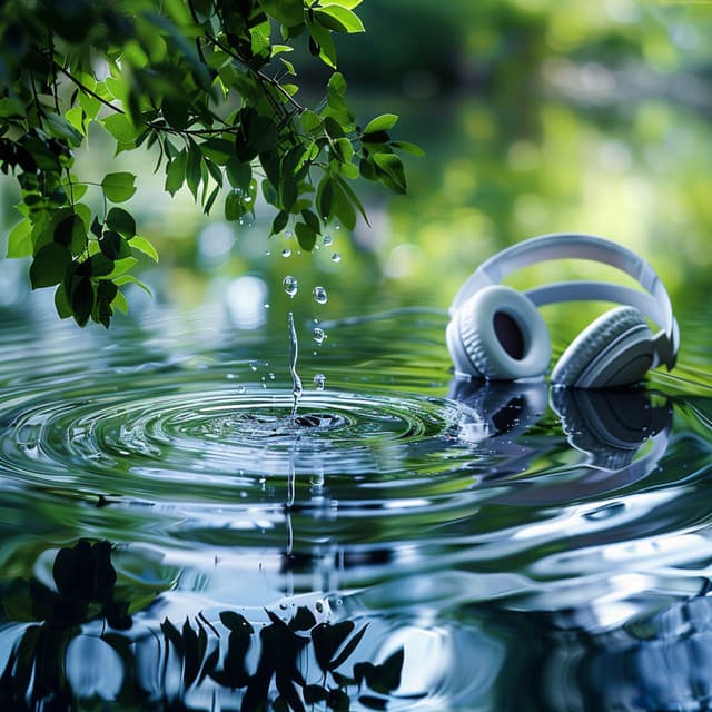 Stream Harmony: Rhythmic Cascade Tunes - West Coast Soundscape