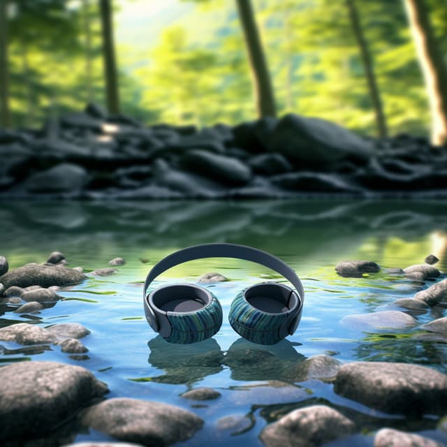 Binaural Rivers: Stream Serene Melodies - Delta Shores