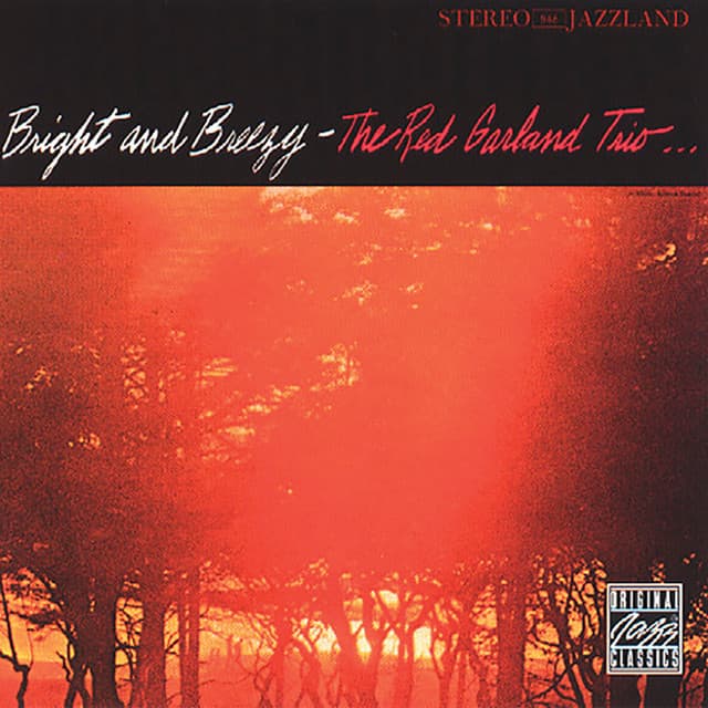 Bright And Breezy - Red Garland Trio