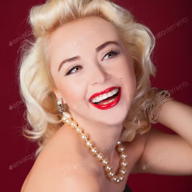 Red Lips, White Pearls: Jazz Touch of Glamour - Romantic Moods Academy