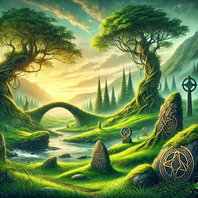 Green Valley Echoes - Irish Celtic Spirit of Relaxation Academy