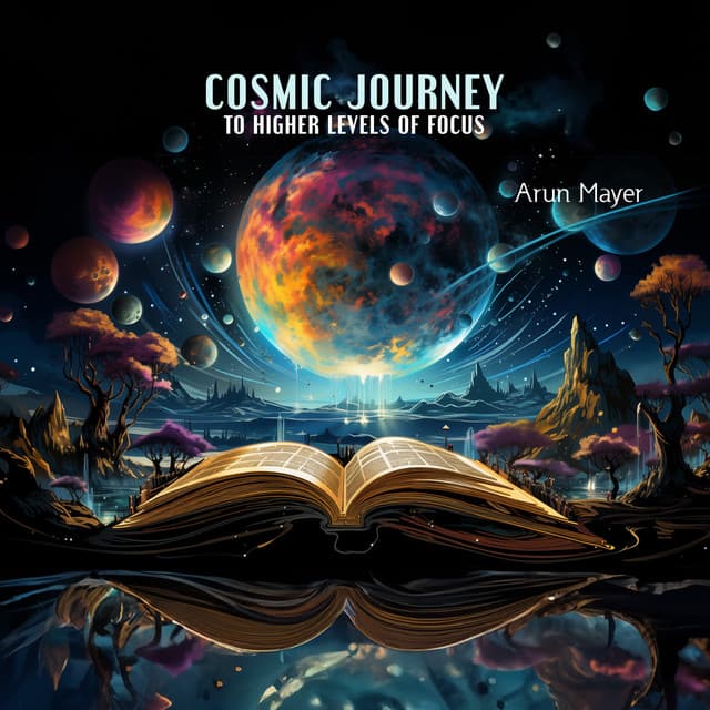 Cosmic Journey to Higher Levels of Focus: 40 Hz Gamma Waves for Study and ADHD Relief, Achive Your Gols with Ease - Arun Mayer
