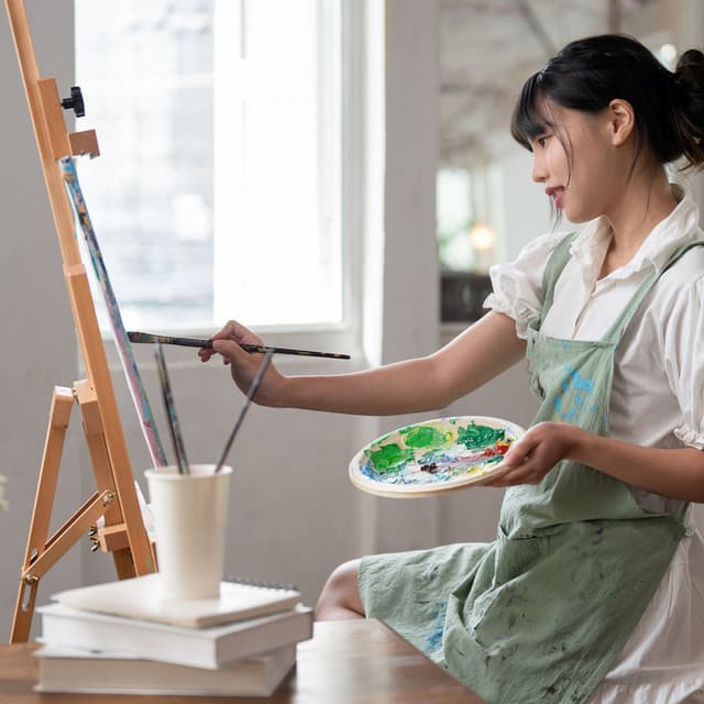 Binaural Insightful Waters: A Creative Focus Journey - Binaural Odyssey