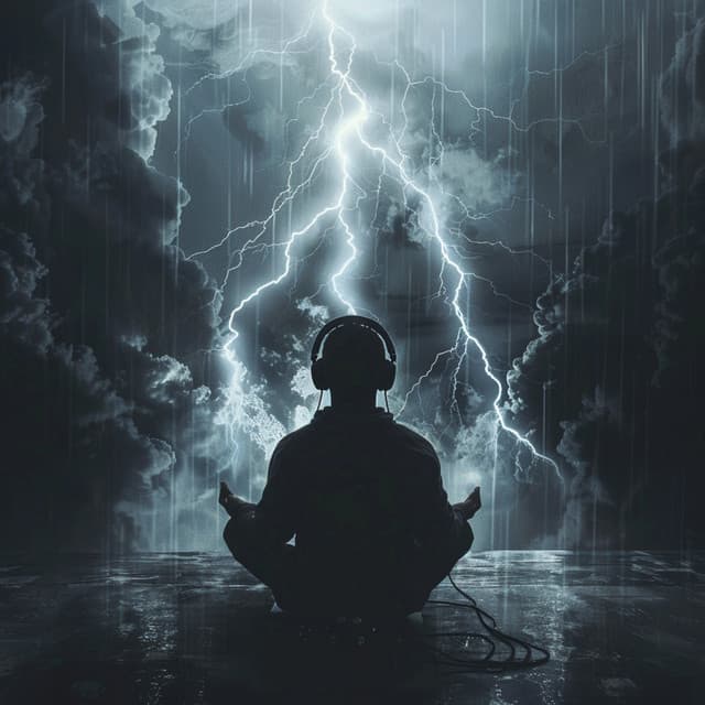 Meditation Amidst Thunder: Calm Storms - Guided Meditation Music Zone