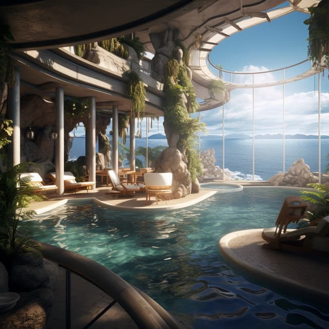 Ocean Spa: Tranquil Water Relaxation - Massage Therapy Music