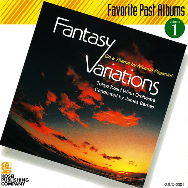 Fantasy Variations on a Theme by Niccolo Paganini - Tokyo Kosei Wind Orchestra