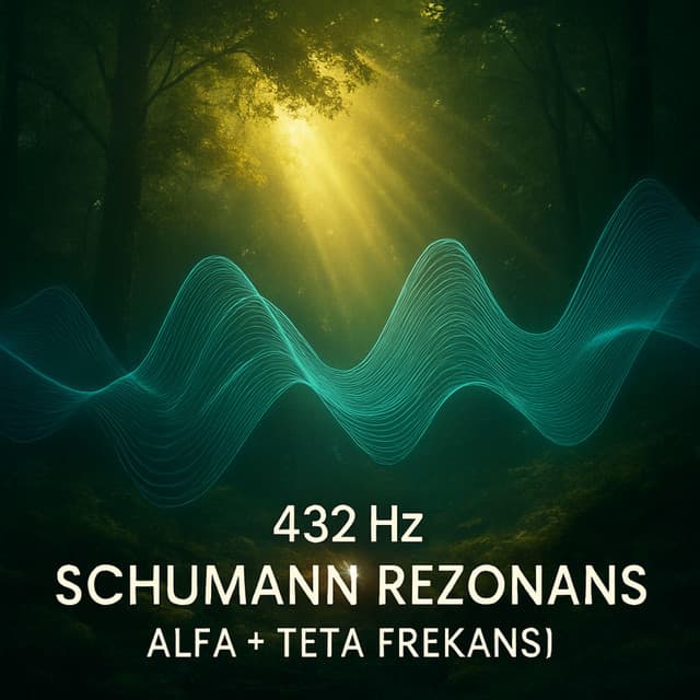 432 Hz Schumann rezonans alfa + teta frekansı - Hz Solfej frekansları