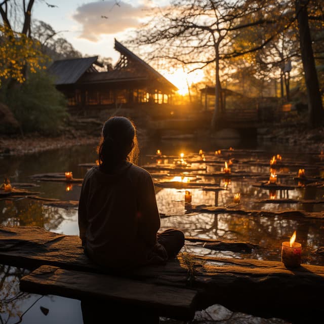Paisajes Acuáticos Meditativos: Tranquilo Coral De La Corriente Del Río - Paraíso de los sonidos de la naturaleza