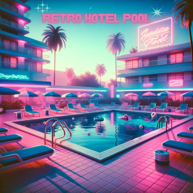 Retro Hotel Pool: Vaporwave Poolside Vibes - Drink Bar Chillout Music