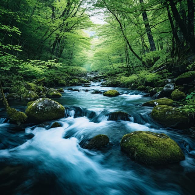 Flowing Waterscapes: Music for Stream Meditation - Ethereal Roots