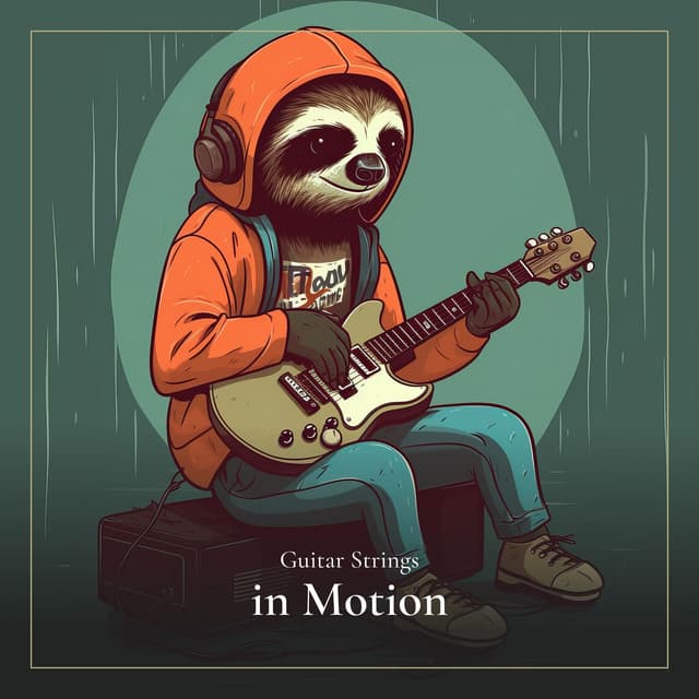 Guitar Strings in Motion - Guitar