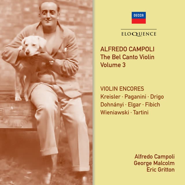 Alfredo Campoli: The Bel Canto Violin - Vol. 3 - Alfredo Campoli