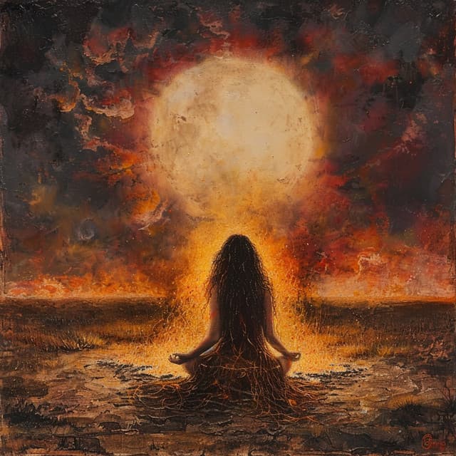 Sueño Armónico Binaural: Abrazo Del Fuego - Musica para Dormir Momentos