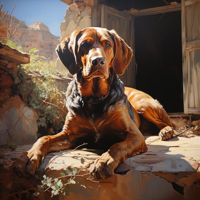 Sabuesos Del Trueno Armónico: Melodías Musicales Caninas - Sonido del Bosque