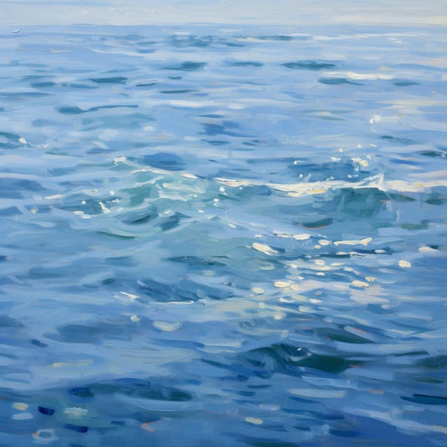 Paisajes Acuáticos Tranquilos: Sueño Oceánico A Orillas Del Mar - Elementos de la naturaleza