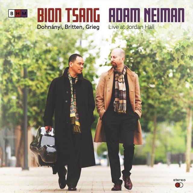 Live at Jordan Hall - Bion Tsang
