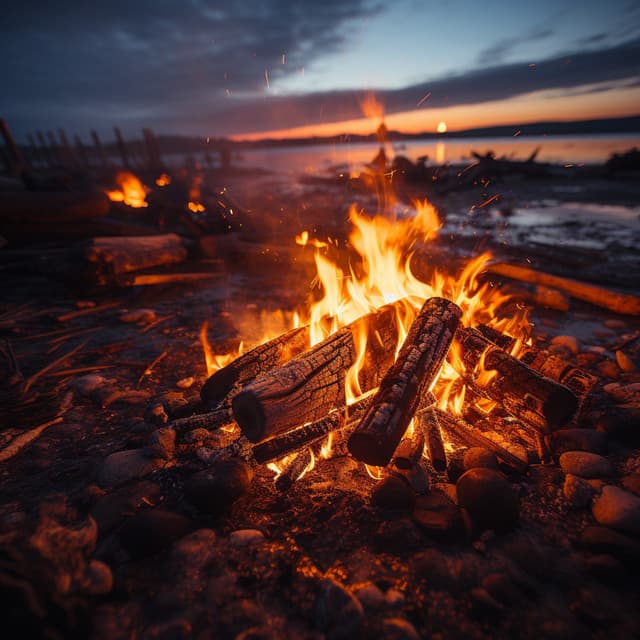 Relajación A La Luz Del Fuego: Canción Artística De Llamas Armoniosas - Reverendo XYZ