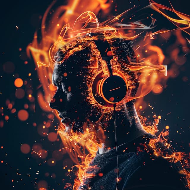 Binaural Fire Harmonies: Ember Sounds - Restful Sinus